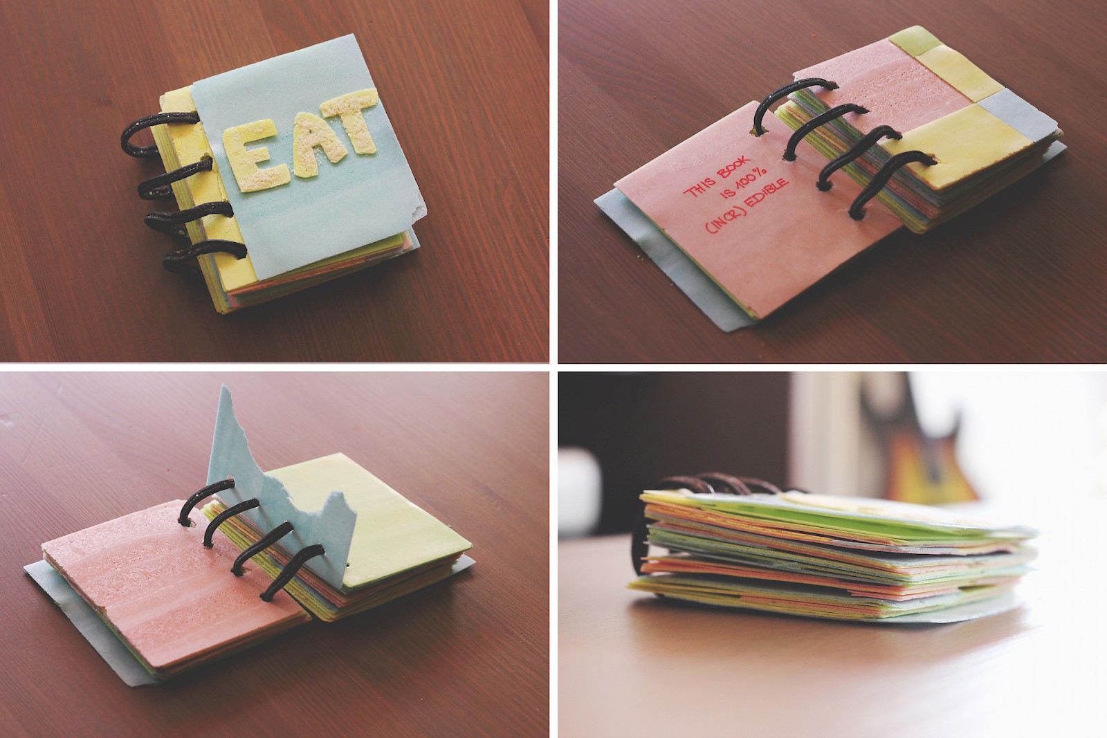 Buchprojekt EAT von ZHdK Game Design Studentin Joëlle Tobler jetzt im MIZ anschauen!