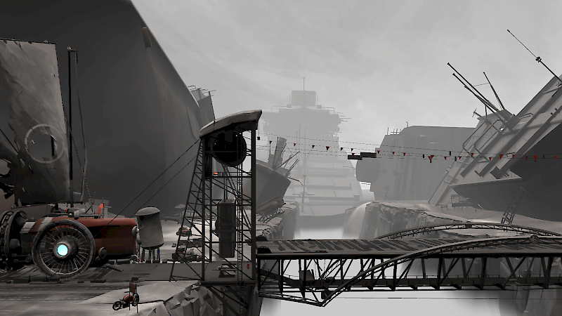 ©FAR: Lone Sails. Game Studio Okomotive, 2017