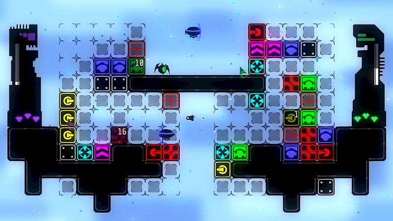 Screenshots of Tower Offense. © Capsule Games