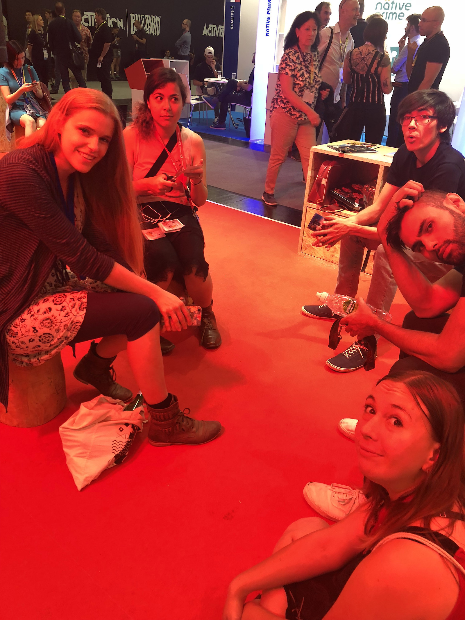 Delegation der Fachrichtung Game Design.