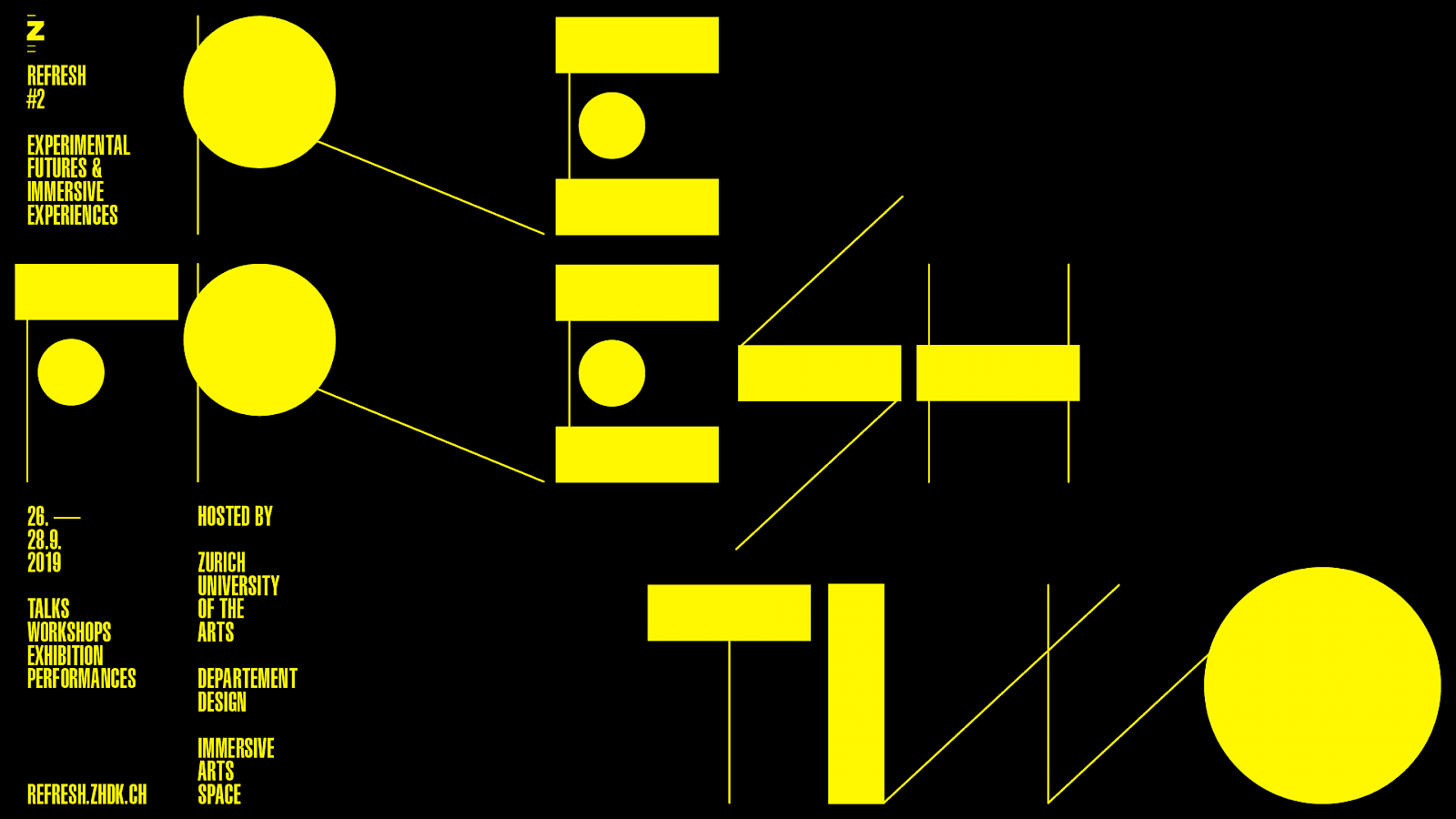 SAVE THE DATE. REFRESH Festival