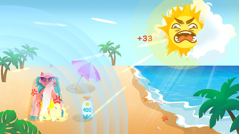 Idle Sunbathing