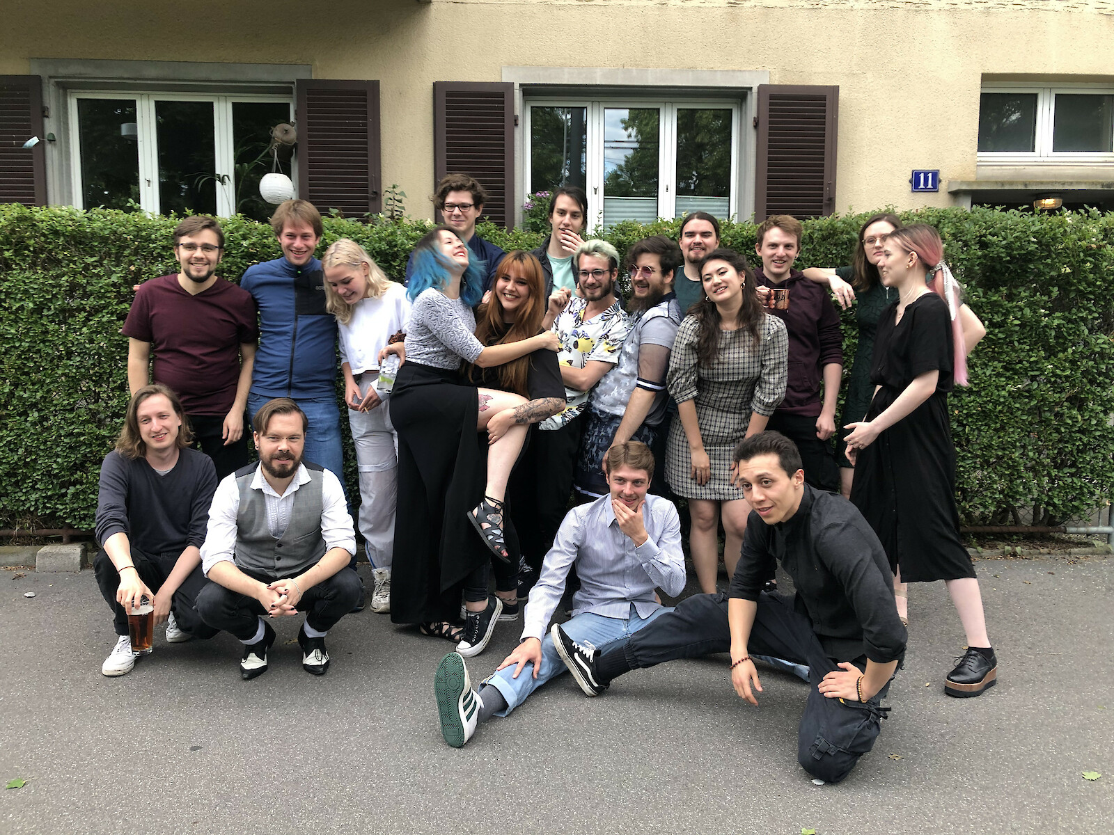 Die Diplomand:innen der Fachrichtung Game Design