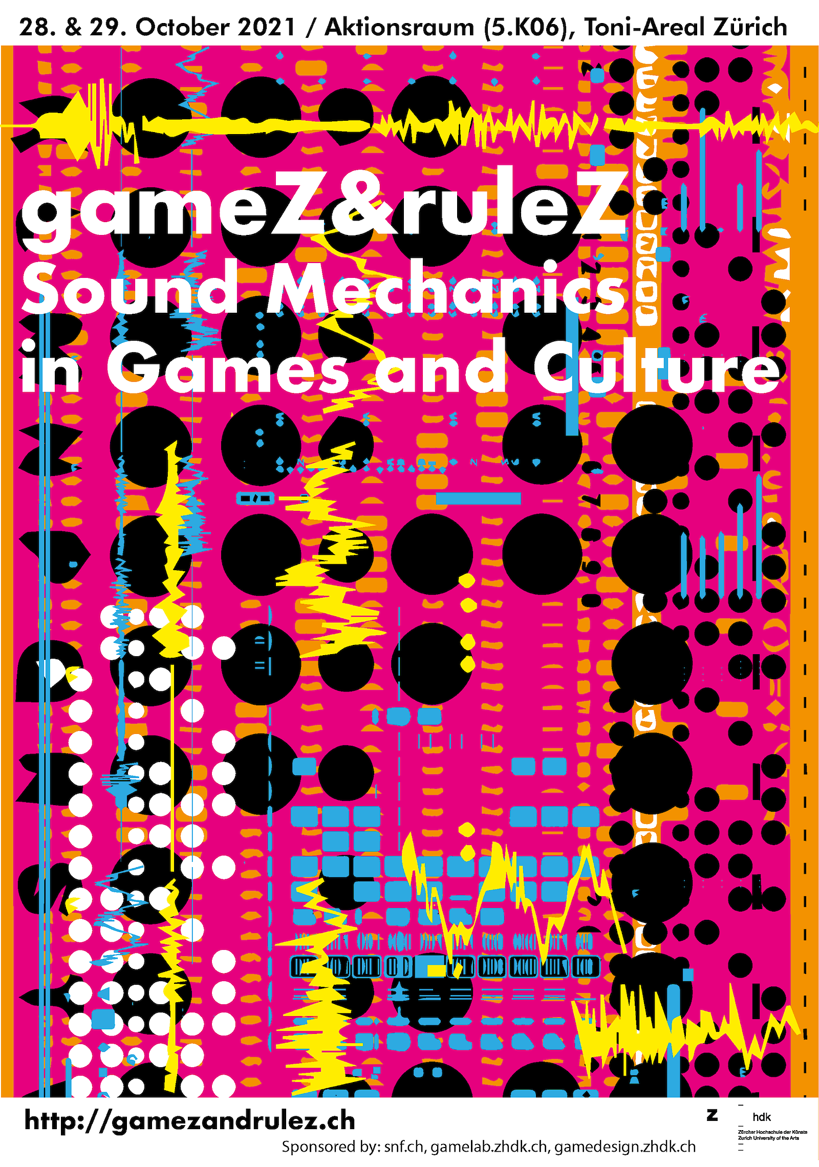 Flyer gameZ & ruleZ 2021.