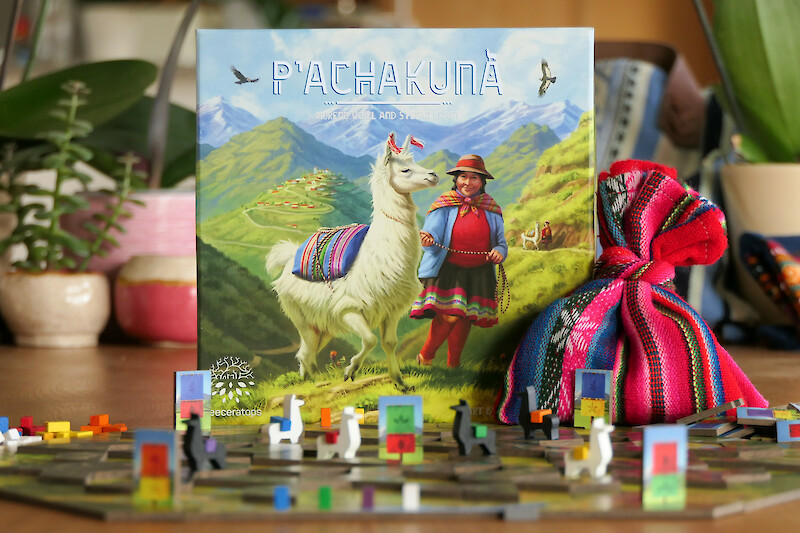 Brettspiel «P'achakuna». Bild: Treecer.