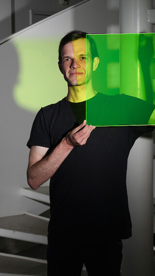 Porträt: Raphael Ammann. © ZHdK.