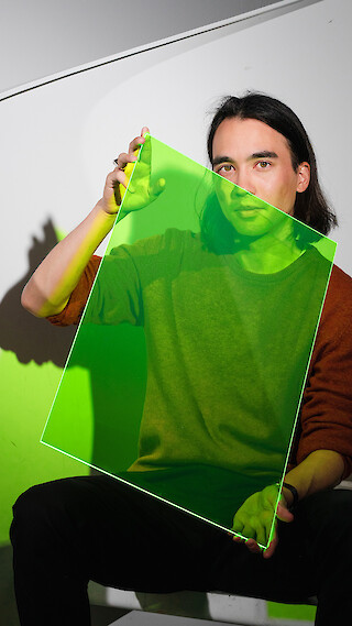 Porträt: Raphael Ammann. © ZHdK.