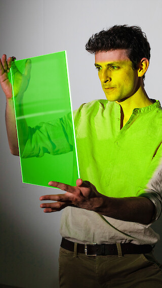 Porträt: Raphael Ammann. © ZHdK.