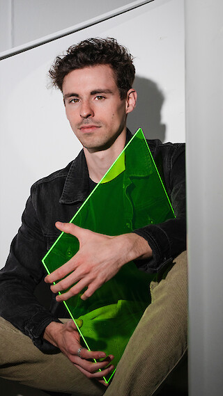 Porträt: Raphael Ammann. © ZHdK.