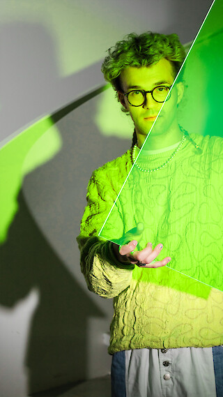 Porträt: Raphael Ammann. © ZHdK.