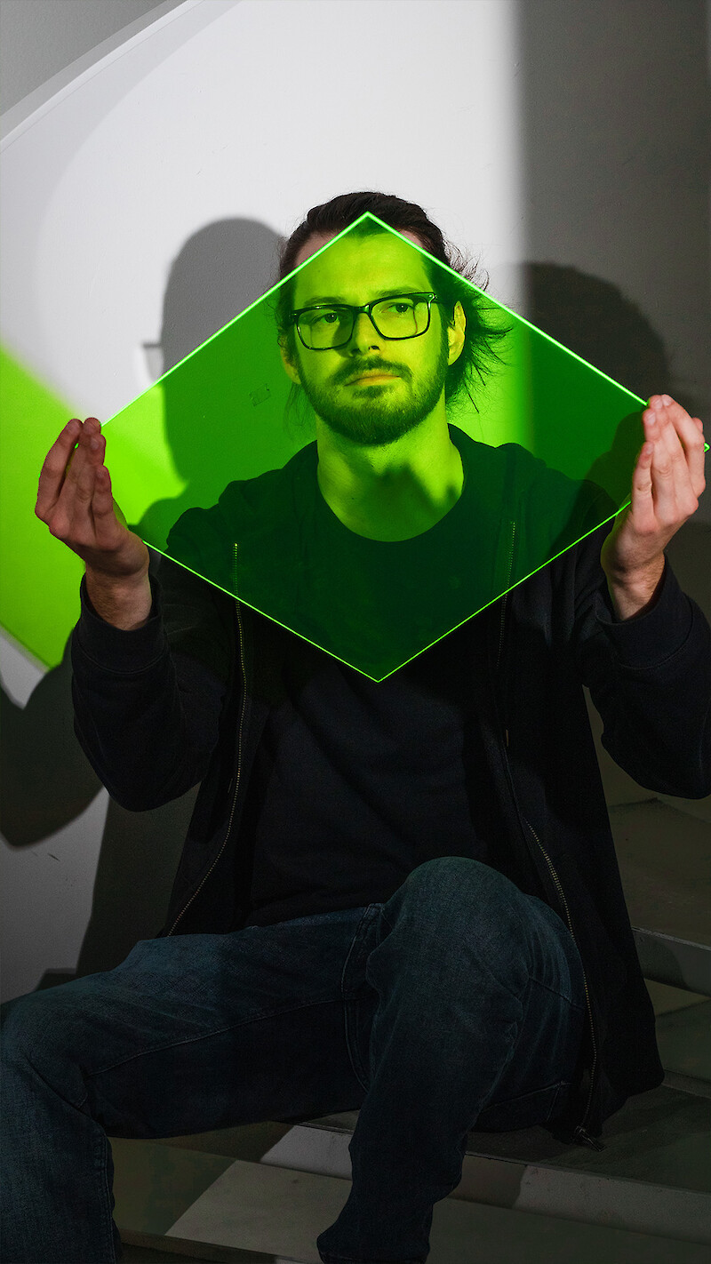 Porträt: Raphael Ammann. © ZHdK.