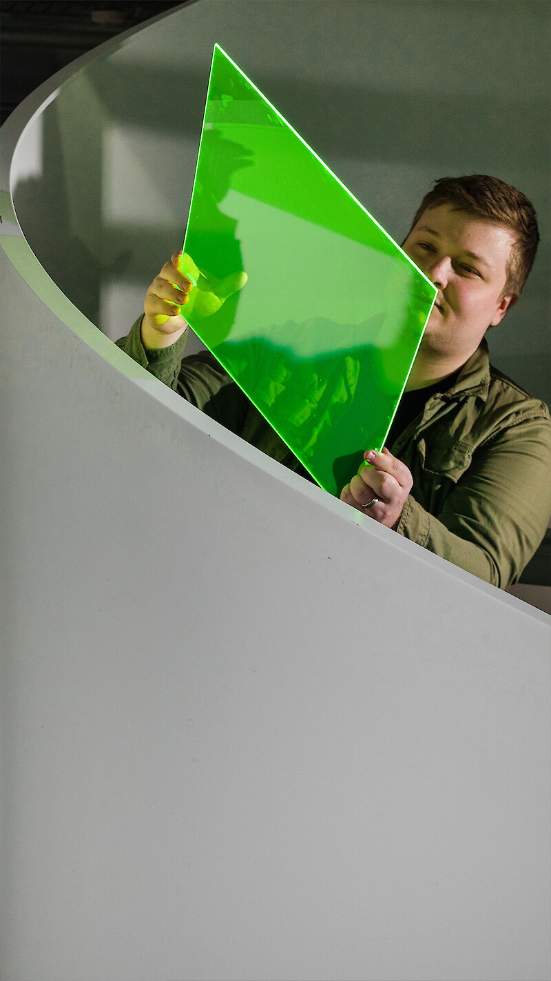 Porträt: Raphael Ammann. © ZHdK.