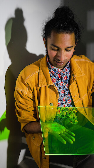 Porträt: Raphael Ammann. © ZHdK.