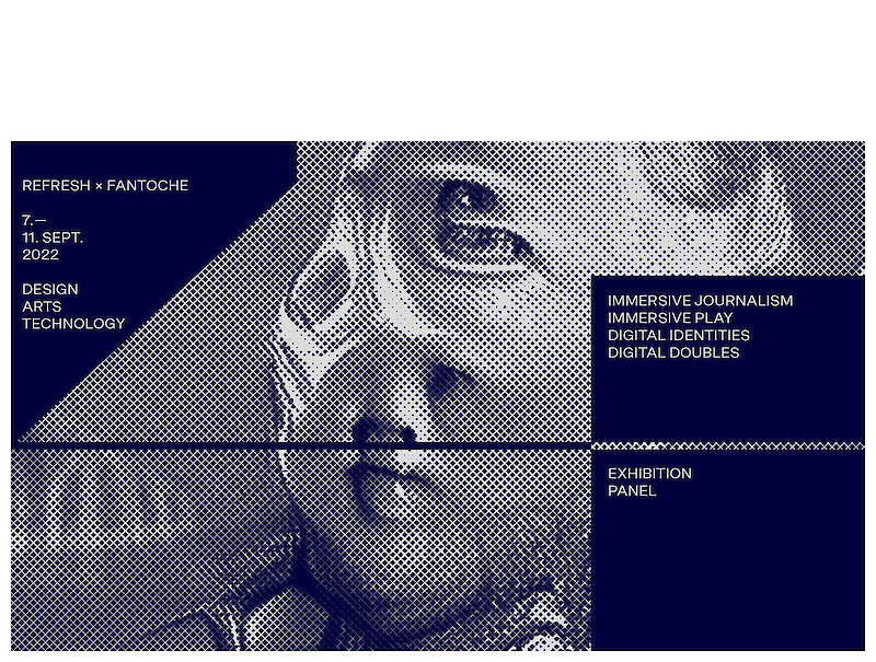 Identität REFRESH X Fantoche by Patrik Ferrarelli & Andreas Refsgaard.
