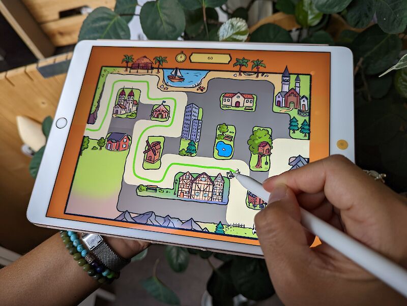 Spielerisch Schreibmotorik trainieren II: Konditorei Kritzel