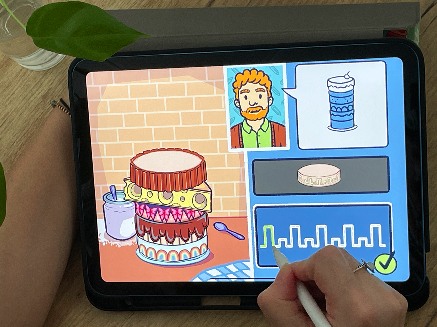 Spielerisch Schreibmotorik trainieren II: Konditorei Kritzel