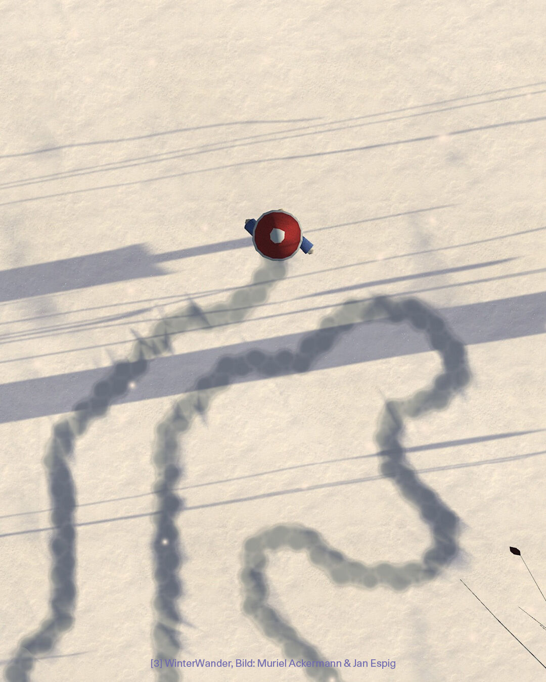 «WinterWander» von Muriel Ackermann & Jan Espig. © ZHdK.