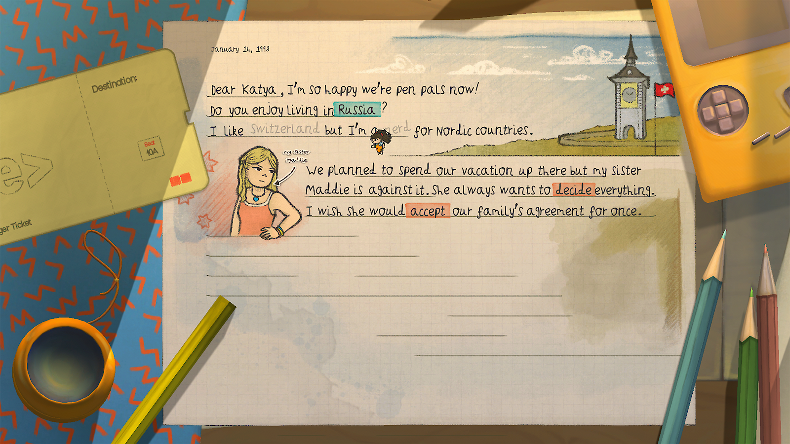 Screenshots «Letters» by 5am Games.