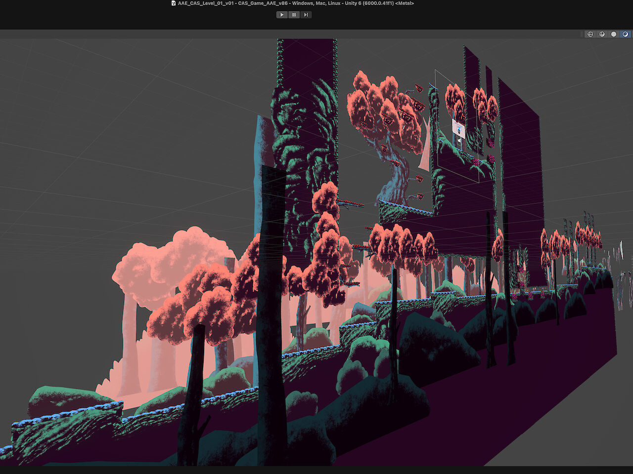 Studienprojekt «Bijou. Atmosphäre und Erkundung im handgezeichneten 2D-Spiel» von Alain Aebersold.