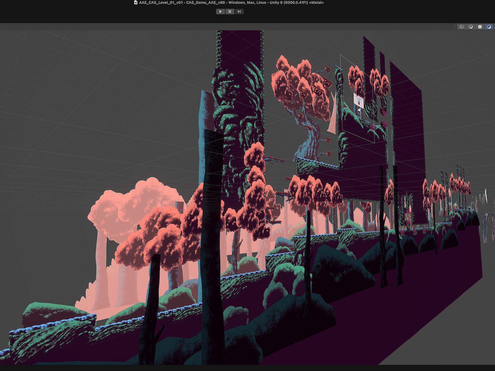 Studienprojekt «Bijou. Atmosphäre und Erkundung im handgezeichneten 2D-Spiel» von Alain Aebersold.