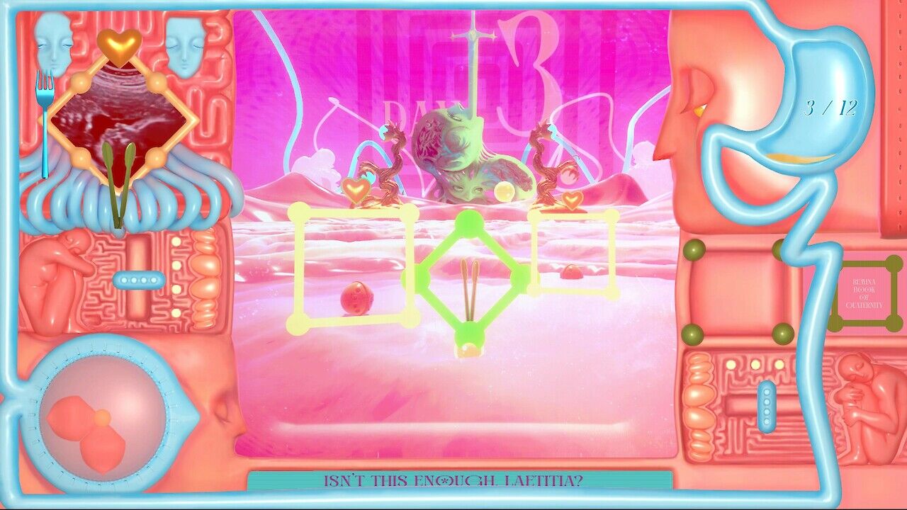 Screenshot «RUMINANT 4444» von Mia Buser.