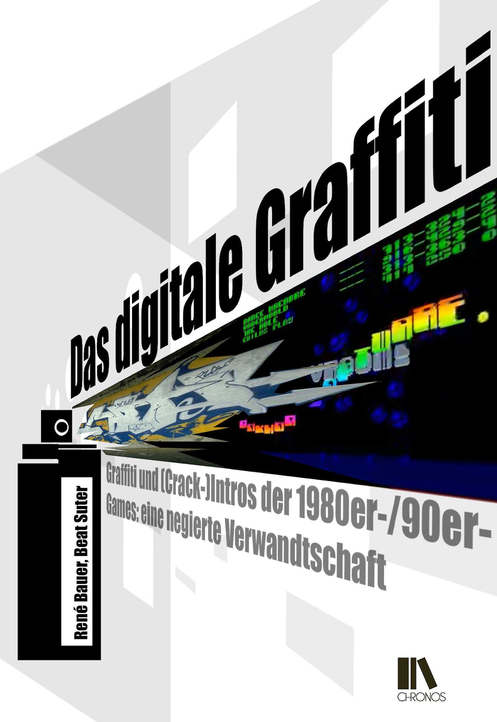 Buchcover «Das digitale Graffiti» (2026) von René Bauer und Beat Suter.