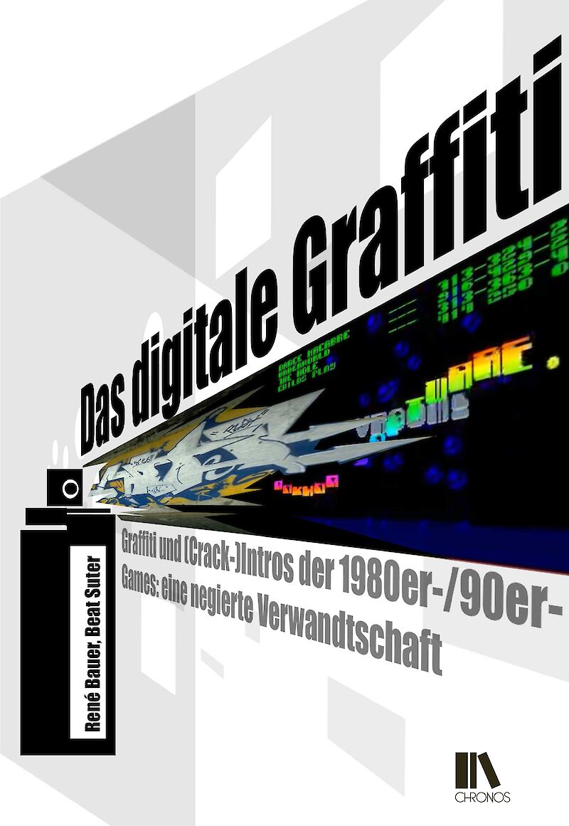 Buchcover «Das digitale Graffiti» (2026) von René Bauer und Beat Suter.